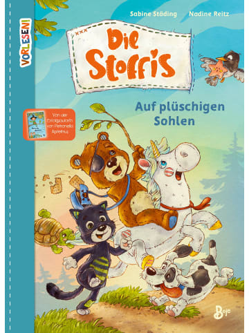 Boje Verlag VORLESEN! Die Stoffis | Auf plüschigen Sohlen. Band 1
