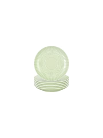 Seltmann Weiden 6er Set Kombi-Untertassen Amina in – ø 12 cm in Seladon