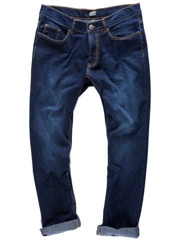STHUGE Jeanshose in dark blue denim