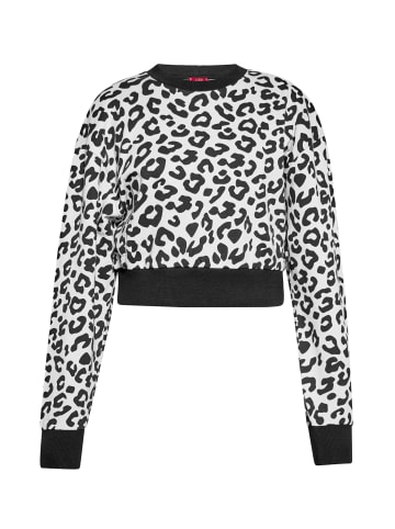 Swirly Sweatshirt in Weiss Leo