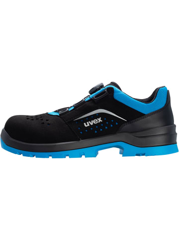 Uvex Halbschuhe 2 xenova® gelochter Halbschuh in schwarz/blau