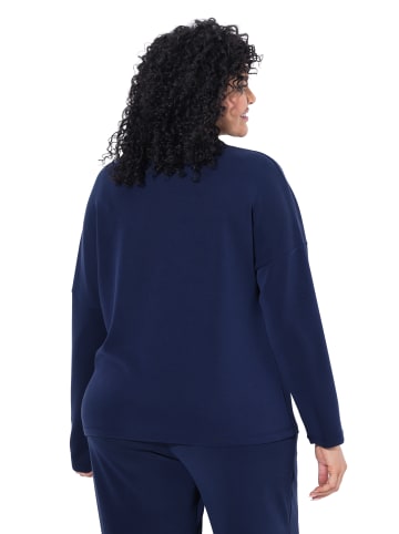 Ulla Popken Sweatshirt in marine