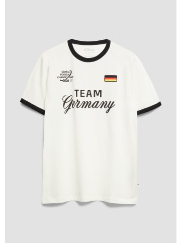 s.Oliver T-Shirt in 02D1_creme