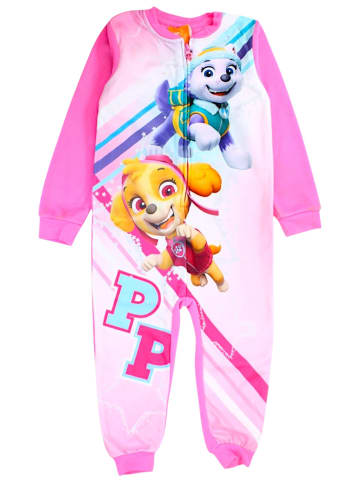 Paw Patrol Overall Fleece Schlafanzug Paw Patrol Skye in Pink