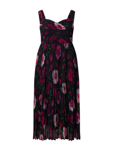 Ulla Popken Midikleid in schwarz