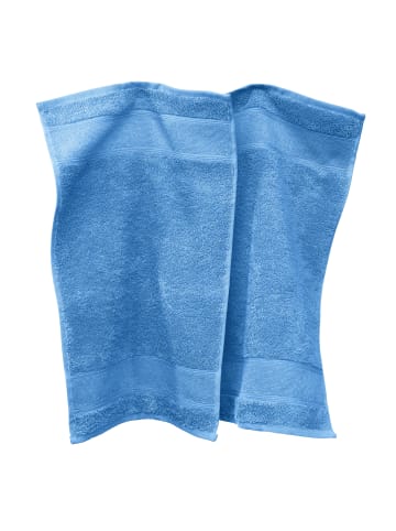 Erwin Müller Frottier Gästetuch 2er-Pack Karlsruhe in blau