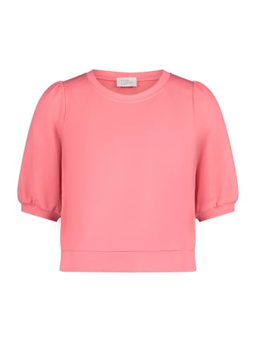 Vera Mont Halbarm-Shirt mit Rundhalsausschnitt in Peach Lime