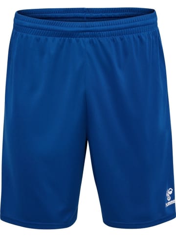 Hummel Sportshorts "Hmlessential Shorts" in Blau