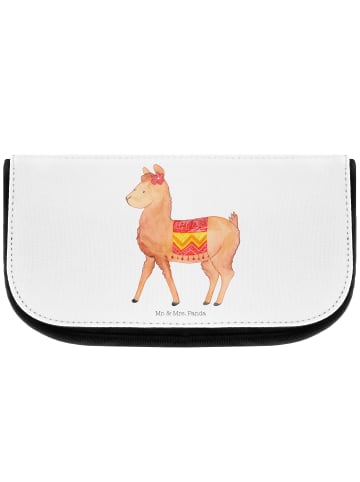 Mr. & Mrs. Panda Kulturbeutel Alpaka Stolz ohne Spruch in Weiß