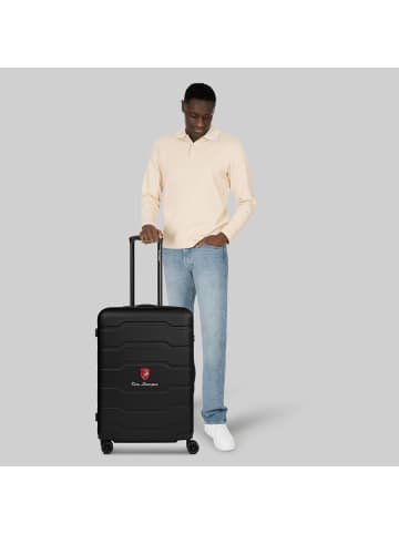 Tonino Lamborghini Bologna 4 Rollen Trolley M 67 cm in black