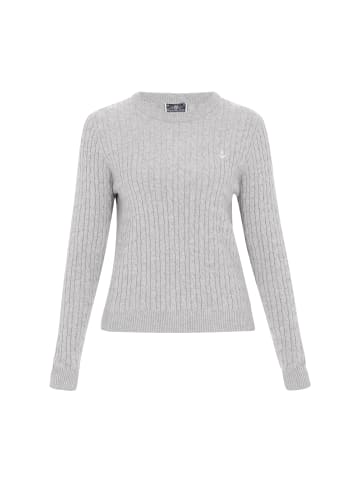 DreiMaster Maritim Women Sweater in light grey melange