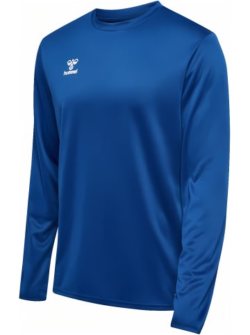 Hummel Hoodie "Hmlessential Sweatshirt" in Blau