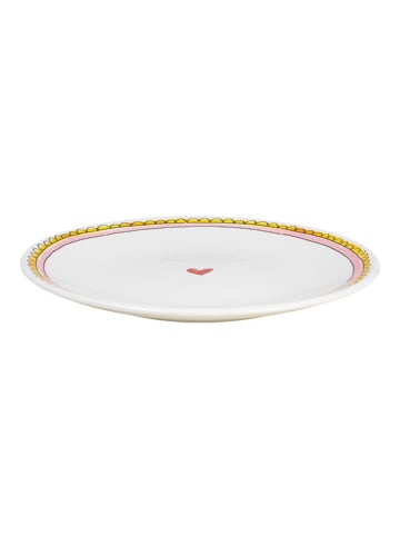 Blond Amsterdam Frühstücksteller Herz in Rosa - 22cm