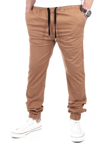 RESLAD Chino Jogger in braun