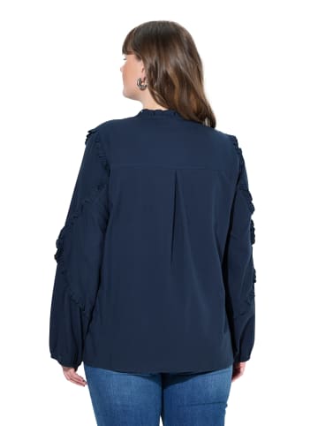 Ulla Popken Tunika in navy blau