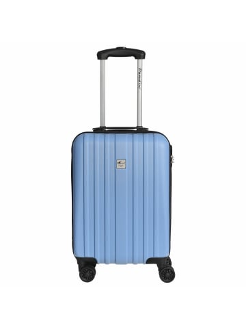 Check.In Aurora - 4-Rollen-Kabinentrolley 54 cm (limettengrün) in himmelblau