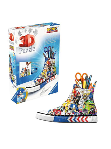 Ravensburger Ravensburger Puzzle 108 Teile Konstruktionsspiel Sneaker Sonic the Hedgehog in bunt