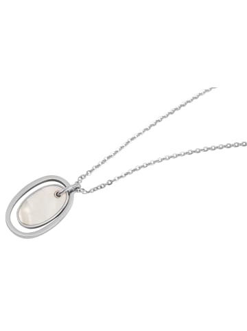 Adeliás Damen Halskette mit Anhänger – aus Edelstahl in silber