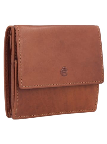 Esquire Dallas Geldbörse RFID Schutz Leder 10.5 cm in braun