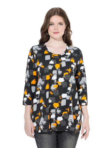 Ulla Popken Shirt in schwarz