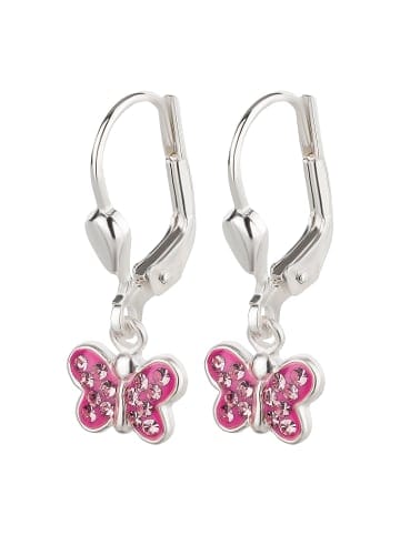 schmuck23 Silber Ohrringe 925 Schmetterling 0,5 cm x 0,6 cm