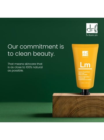 Dr Botanicals Lemon Superfood All-in-One Rettungsbutter 50ml EAN auf Tube