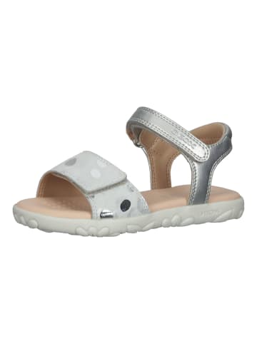 Geox Sandalen in Weiß/Silber