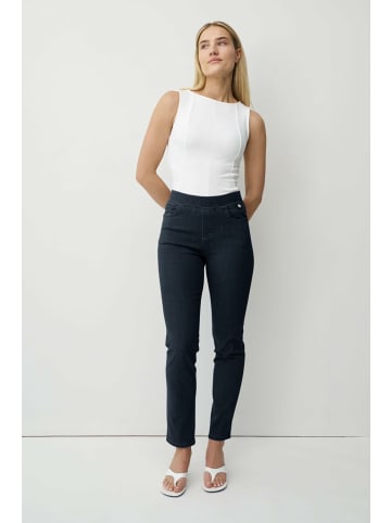 Anna Montana Skinny Fit Jeans für Damen in dunkel-blau