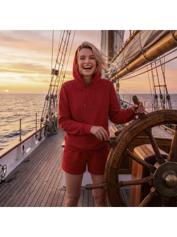 Erwin Müller Sweat Hoodie in rot