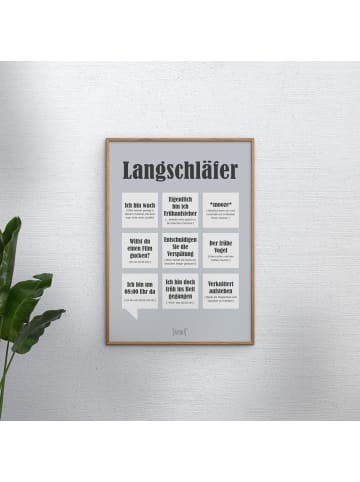 Poster & Frame Poster Langschläfer