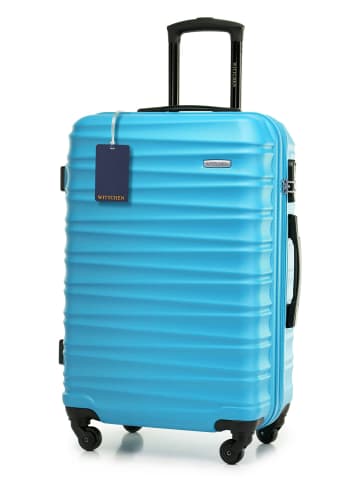 Wittchen MEDIUM SUITCASE FROM ABS WITH LUGGAGE TAG in Blue