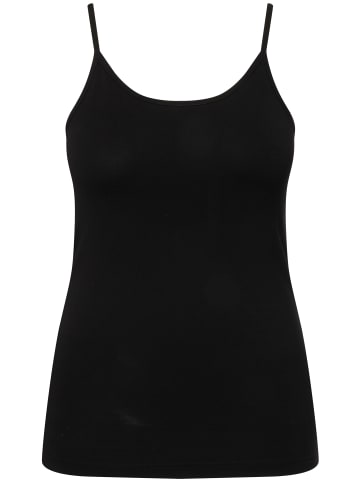 Ulla Popken Unterhemd in schwarz