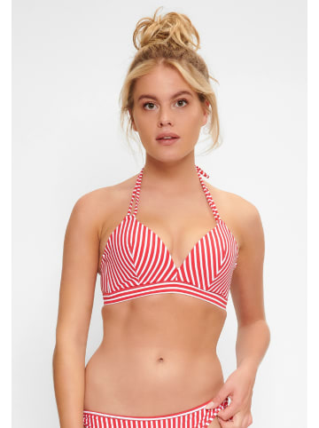 Linga Dore Bikini Triangel in Red Stripe