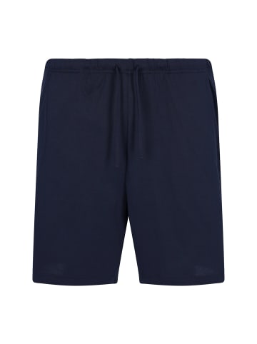 hajo Pyjama in Blau/Grau