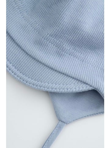 Coccodrillo Mütze zum Binden in blau