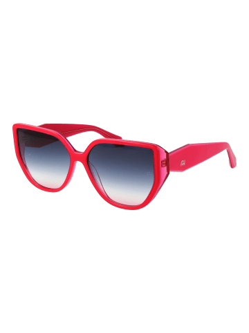 Ana Hickmann Damen Sonnenbrillen Schmetterling Rosa
