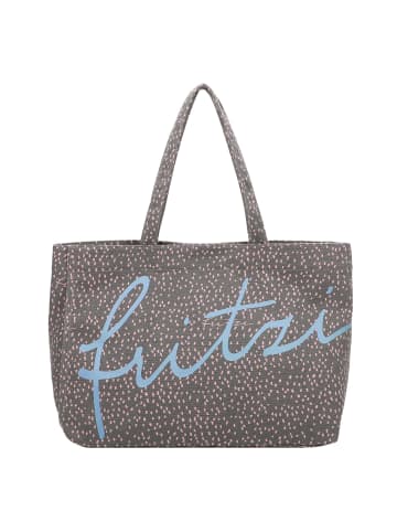 Fritzi aus Preußen Easy02 Canvas Shopper Tasche 45 cm in grey