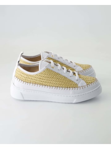 Unisa Sportliche Schnürschuhe in Beige