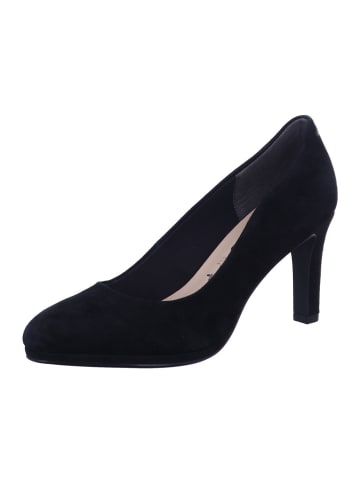 Tamaris Keilpumps in BLACK SUEDE