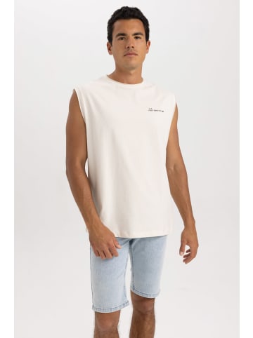 DeFacto Tanktop BOXY FIT in Sand