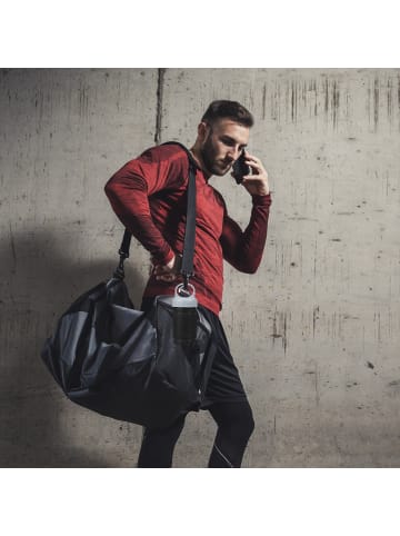 relaxdays 8 x Kühlhandtuch in Schwarz - 90 x 30 cm