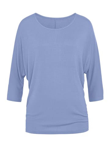 LASCANA 3/4-Arm-Shirt in hellblau