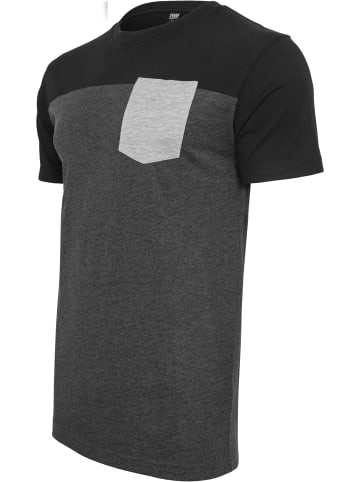 Urban Classics T-Shirts in cha/blk/gry