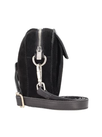 Cowboysbag Carlyle Umhängetasche Leder 20 cm in black-black