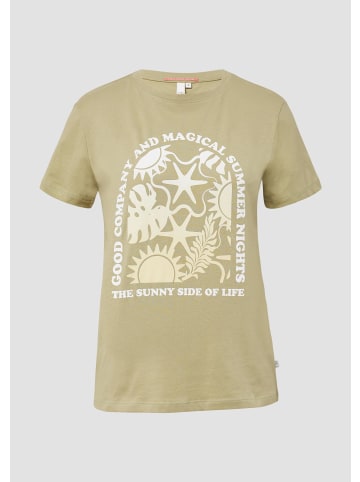 QS T-Shirt in 72D1_salbeigrün