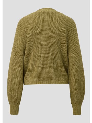 QS Strickjacke in 75W0_grün