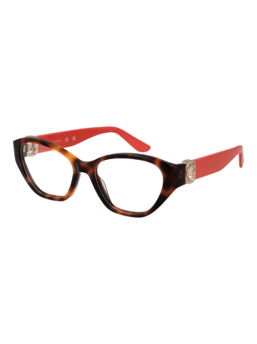Guess Damen Optische Fassungen Katzenauge Braun
