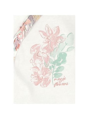 Nini Langarmbody Blume in weiss