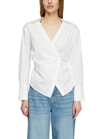 comma Bluse in weiß