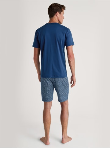 Calida Pyjama in pottery blue